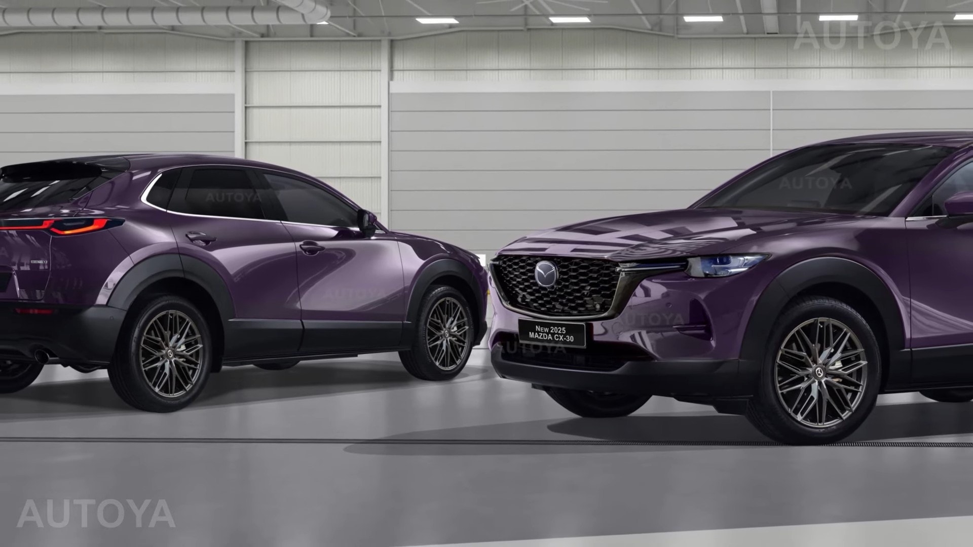 2026 Mazda CX 30 Comes Out From Behind The CGI Curtain For A Digital 