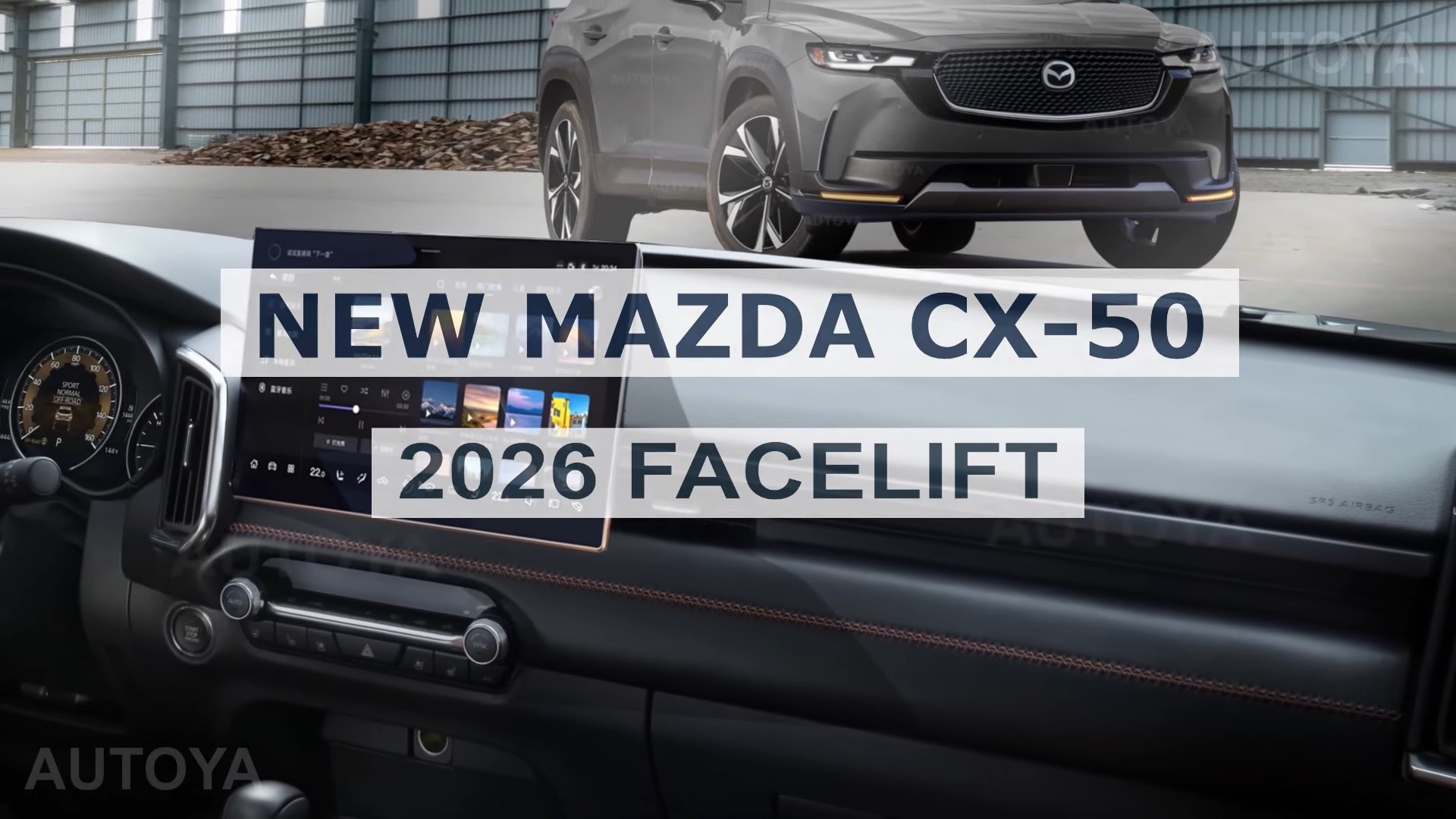 2026 Mazda CX 50 Arrives From Behind The Digital Curtain For An Inside 2026 Mazda CX 50 Arrives From Behind The Digital Curtain For An Inside