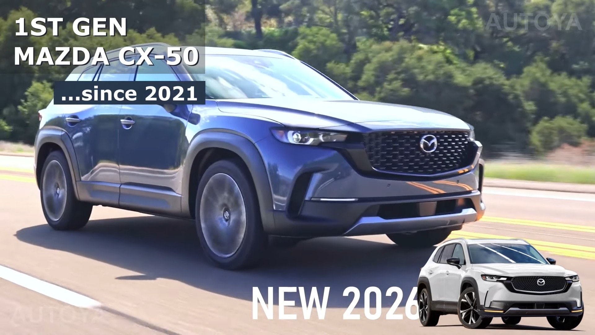 2026 Mazda CX 50 Arrives From Behind The Digital Curtain For An Inside 