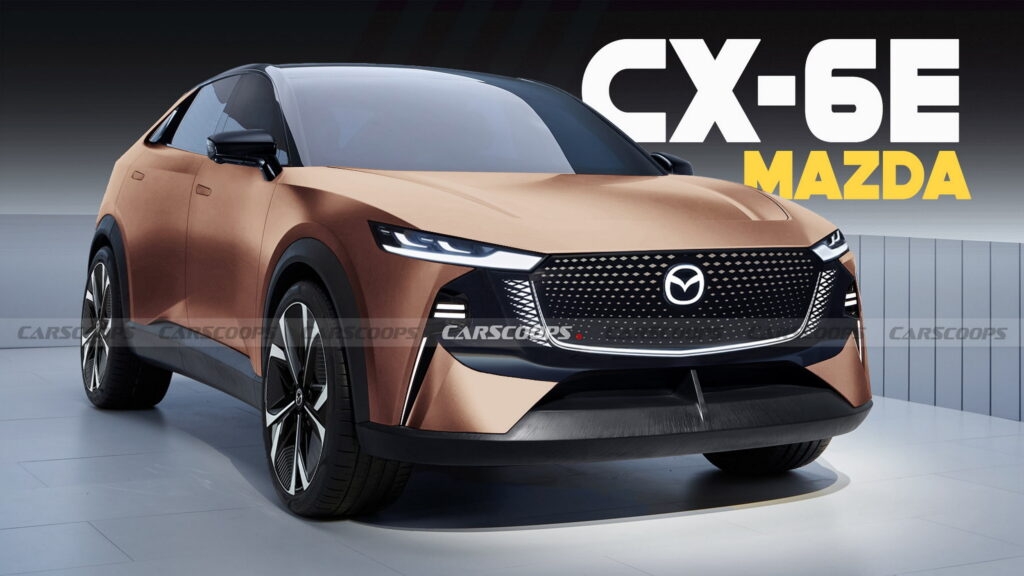 2026 Mazda CX 6e Everything We Know About The Electric SUV Carscoops 2026 Mazda CX 6e Everything We Know About The Electric SUV Carscoops