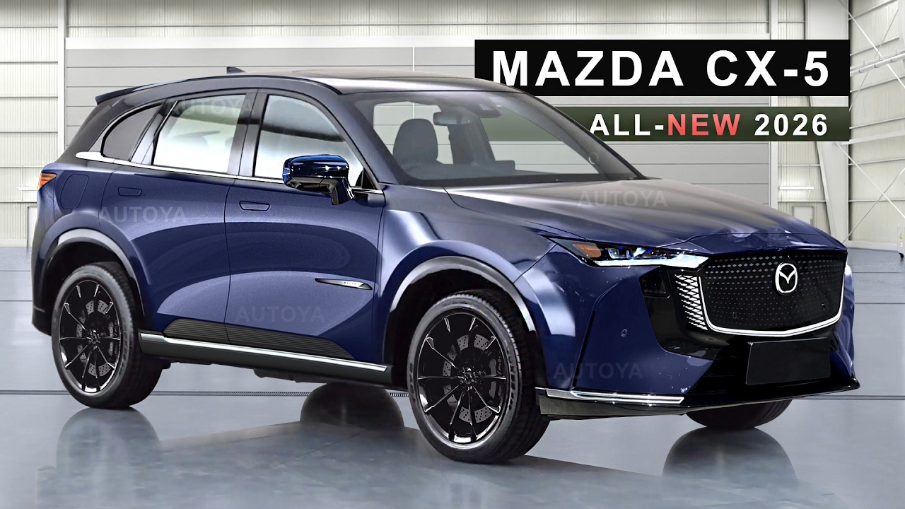 All New Digitally Redesigned 2026 Mazda CX 5 Flaunts Its PHEV Across All New Digitally Redesigned 2026 Mazda CX 5 Flaunts Its PHEV Across
