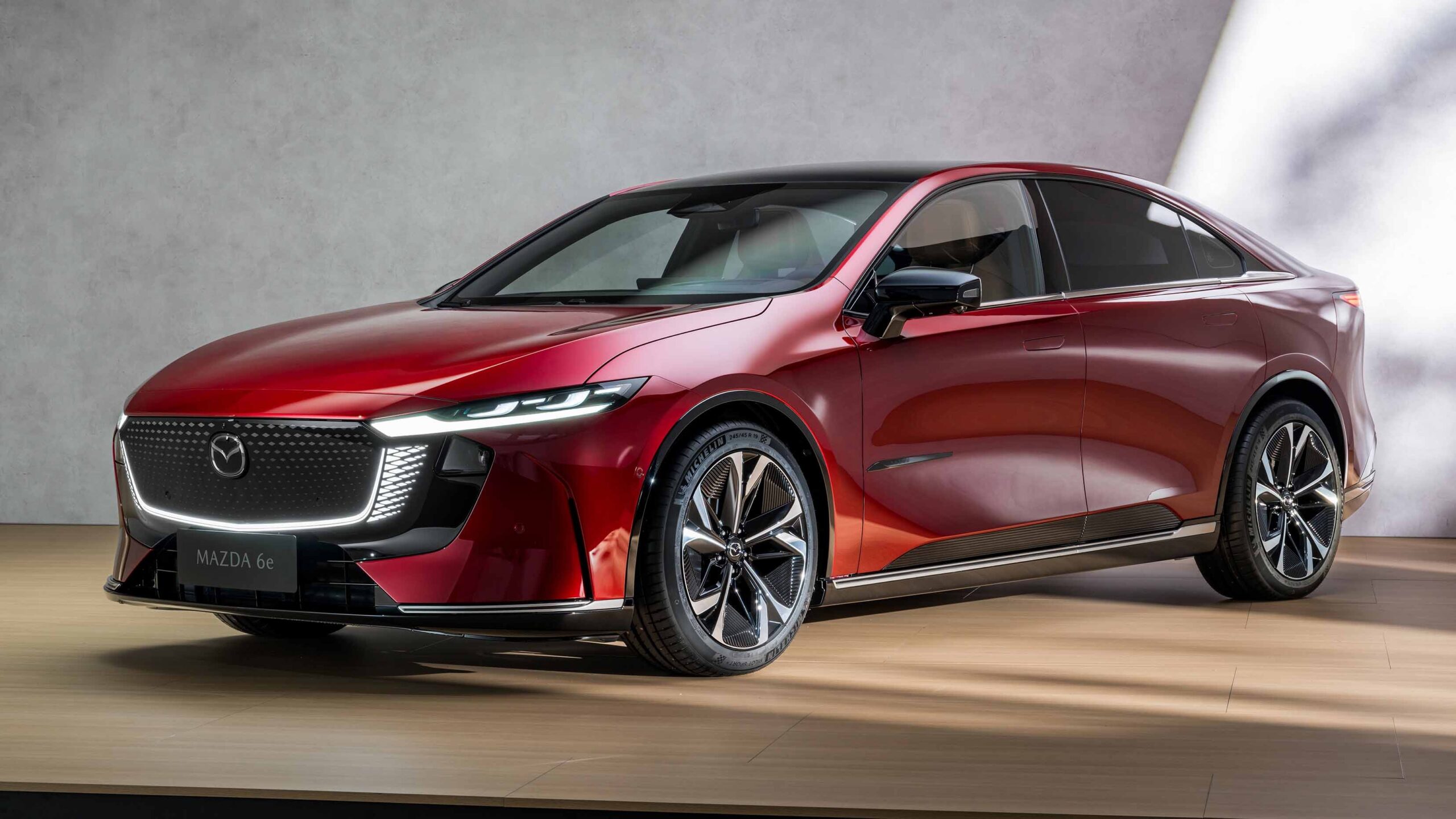 Official The Electric Good looking Mazda 6e Saloon Is Coming To The 