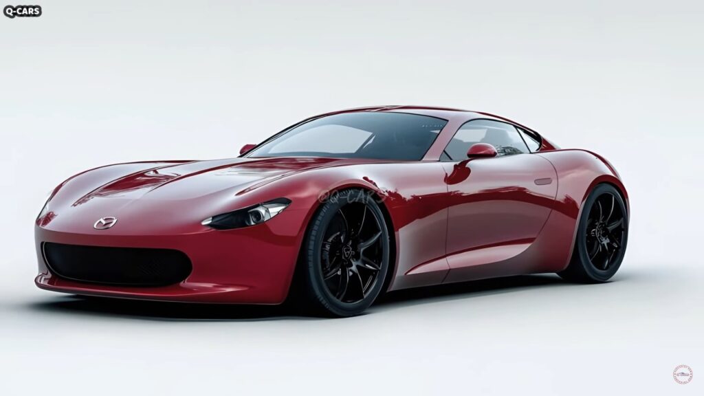 Rendering 2026 Mazda RX 7 Looks Like A Budget Friendly Rotary Powered