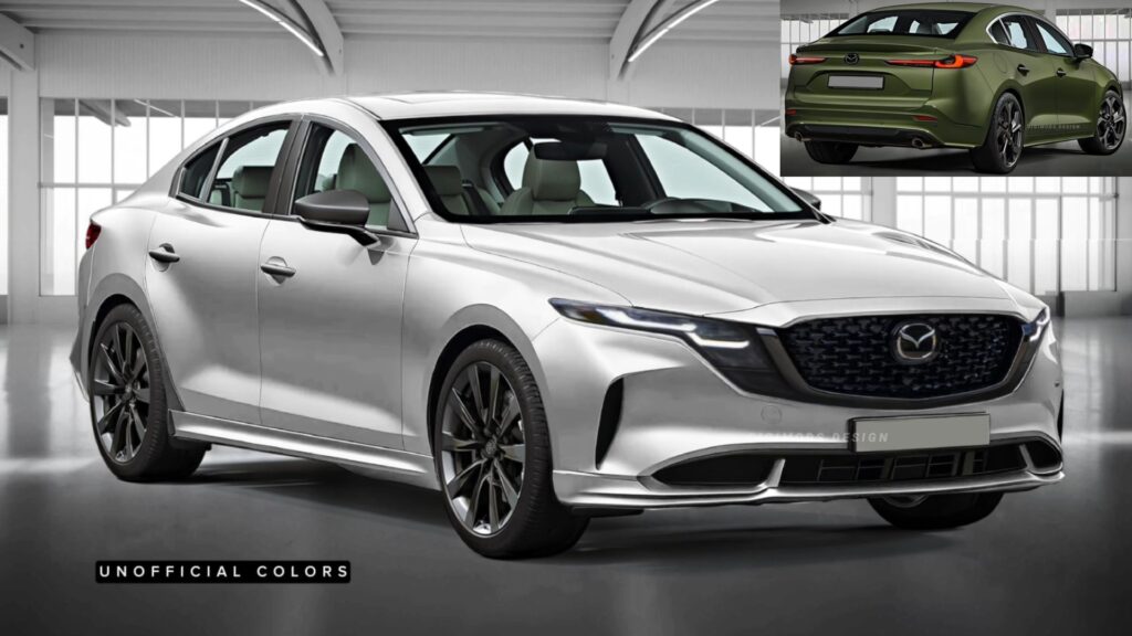 Still Fashionable 2026 Mazda3 Sedan Gets CGI Redesigned To Help It Age