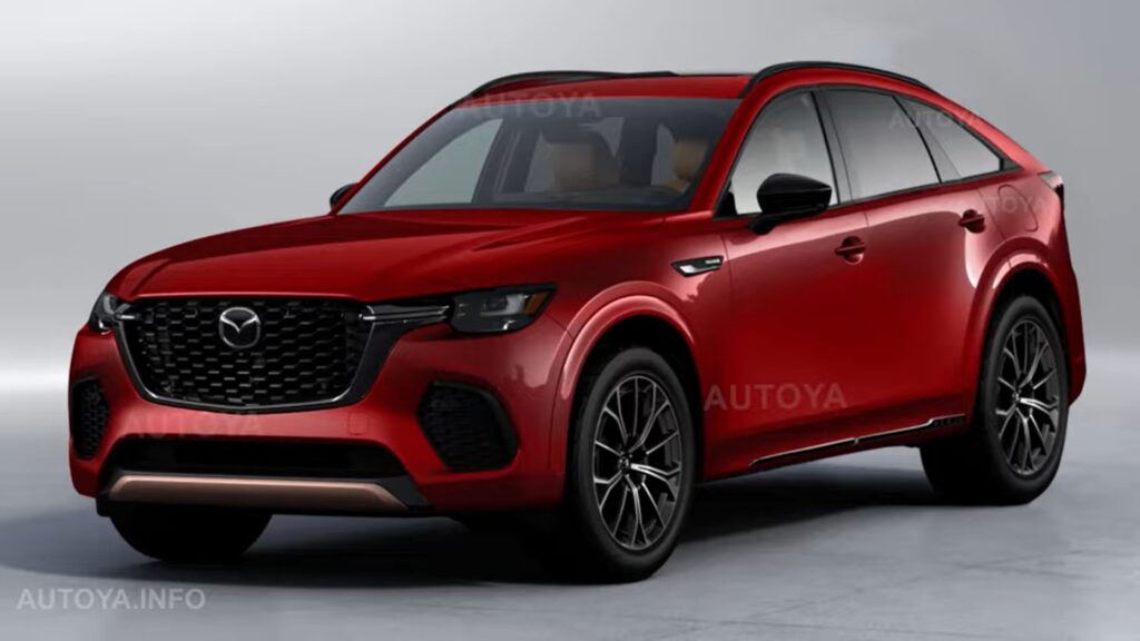 Virtual 2026 Mazda CX 70 Coupe Turns The Ritzy Crossover Into An Even