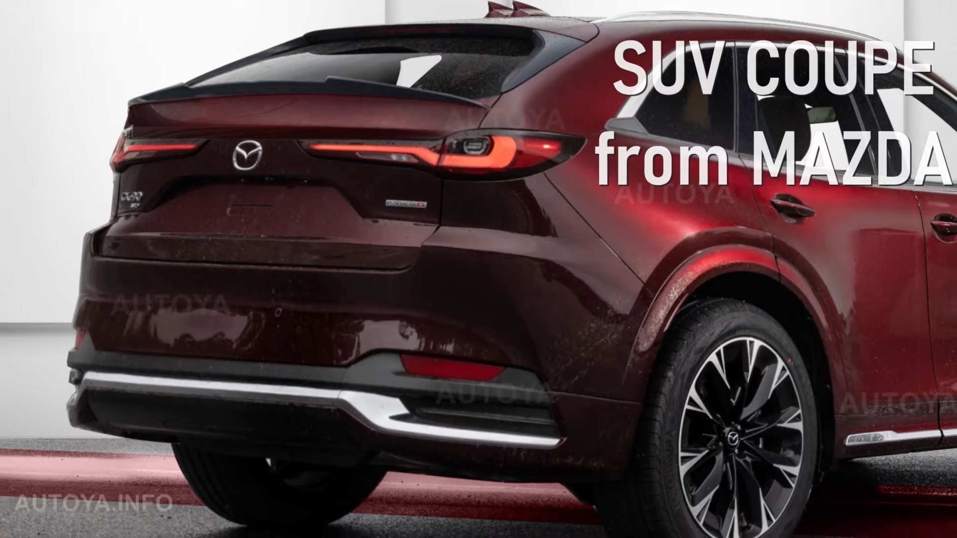 Virtual 2026 Mazda CX 70 Coupe Turns The Ritzy Crossover Into An Even  Virtual 2026 Mazda CX 70 Coupe Turns The Ritzy Crossover Into An Even